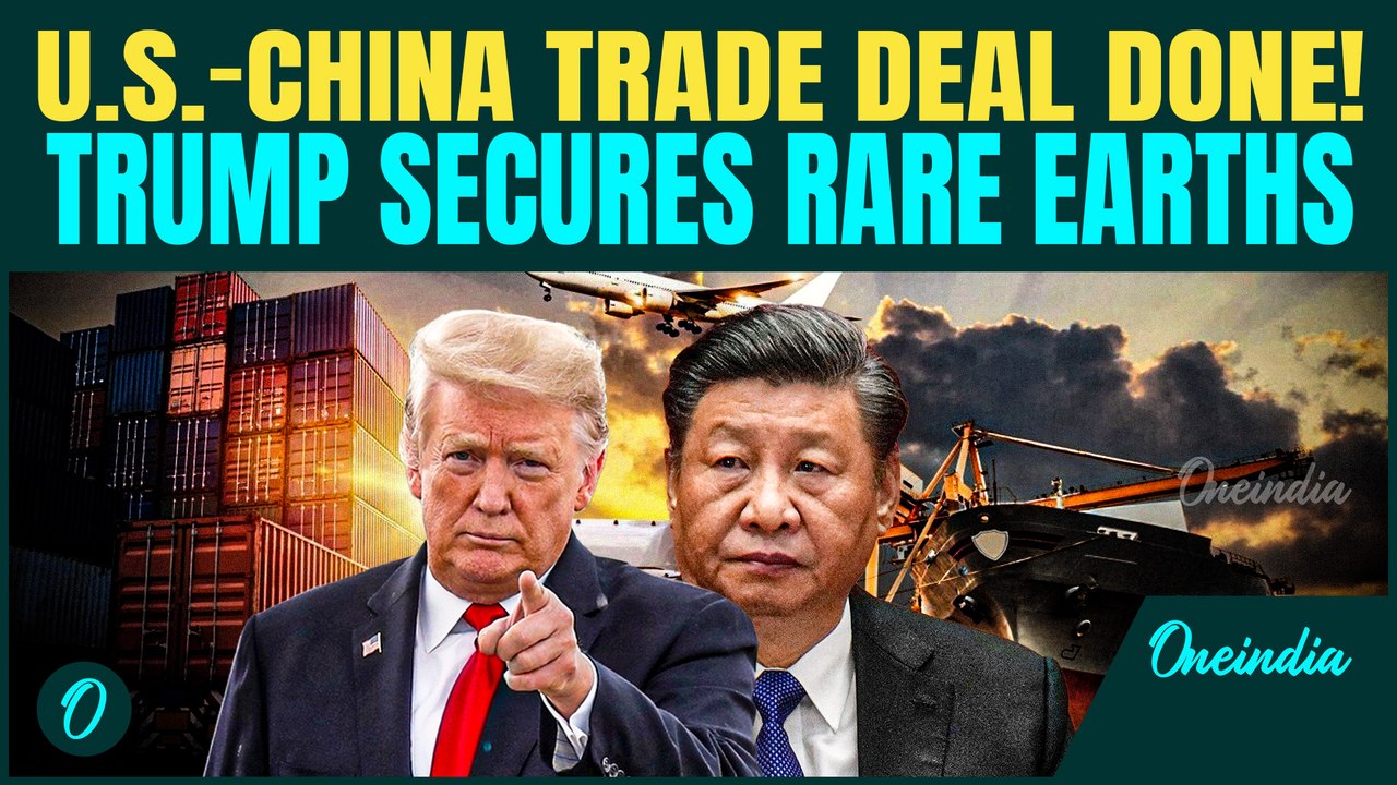 U.S-CHINA TRADE DEAL:“IT’S DONE” Trump CLINCHES Massive Trade Deal With China | Rare Earths Sealed