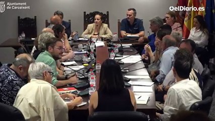 Vox vuelve a liarse en el voto en el Ayuntamiento de Carcaixent y protagoniza un encontronazo con la alcaldesa del PP