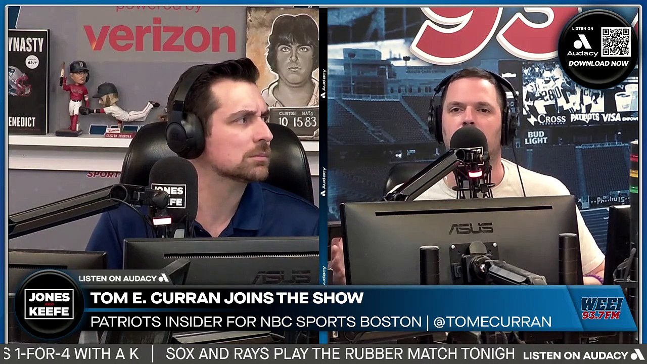 Jones & Keefe: Tom E. Curran says there could be some "push-pull" between the Patriots and Stefon Diggs in regard to his physical