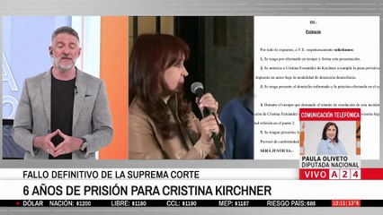 📢 CFK IRÁ PRESA POR LA CAUSA VIALIDAD: "ESTO ES UNA REIVINDICACIÓN" - PAULA OLIVETO 🇦🇷