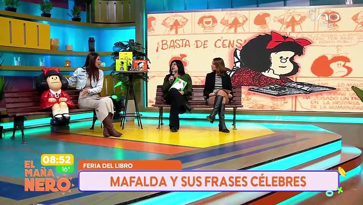 MAFALDA EN LA 26° FERIA INTERNACIONAL DEL LIBRO EN SCZ