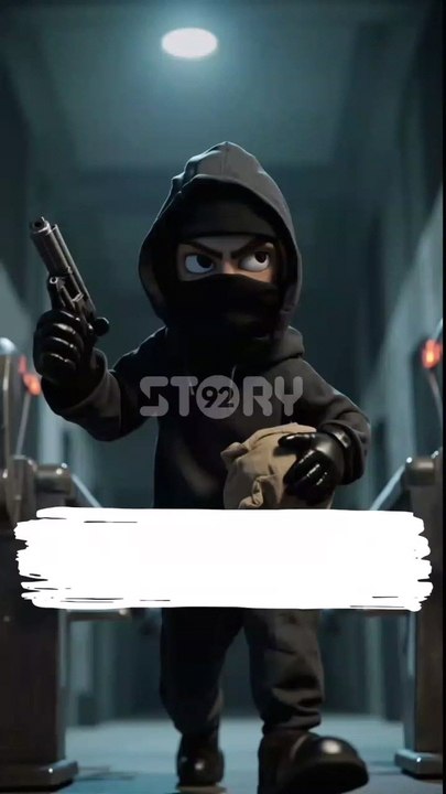 did u see me rob the bank ? | 3D funny story