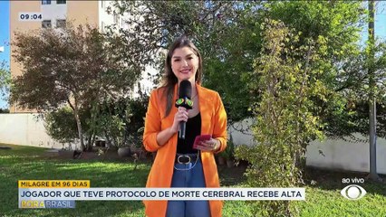 Jogador do Bragantino que teve protocolo de morte cerebral recebe alta