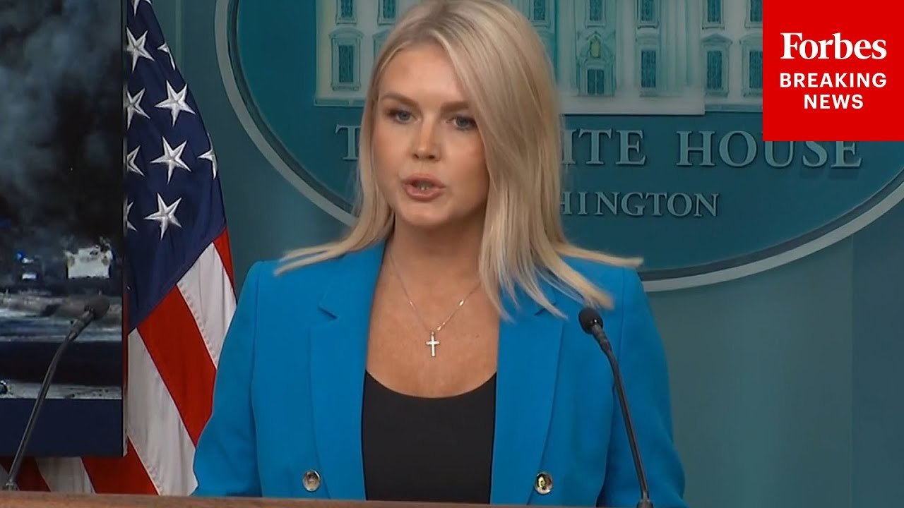 Karoline Leavitt Holds White House Press Briefing As Trump Sends Troops In L.A.
