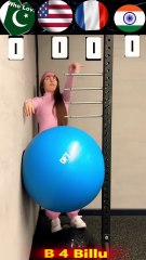 Four countries are participating in this competition. Let's see who wins