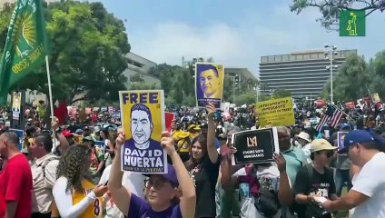 Las protestas contra redadas se extienden por EE.UU. y Texas despliega la Guardia Nacional