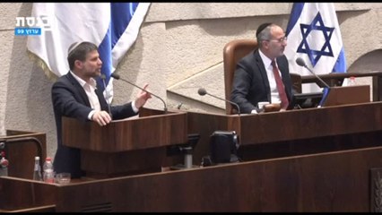 Smotrich alla Knesset: "Elezioni in guerra portano alla sconfitta"