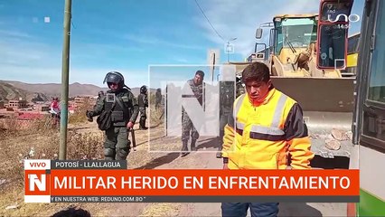 scz: Último momento, enfrentamientos en Llallagua