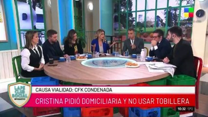 Cristina pidió domiciliaria