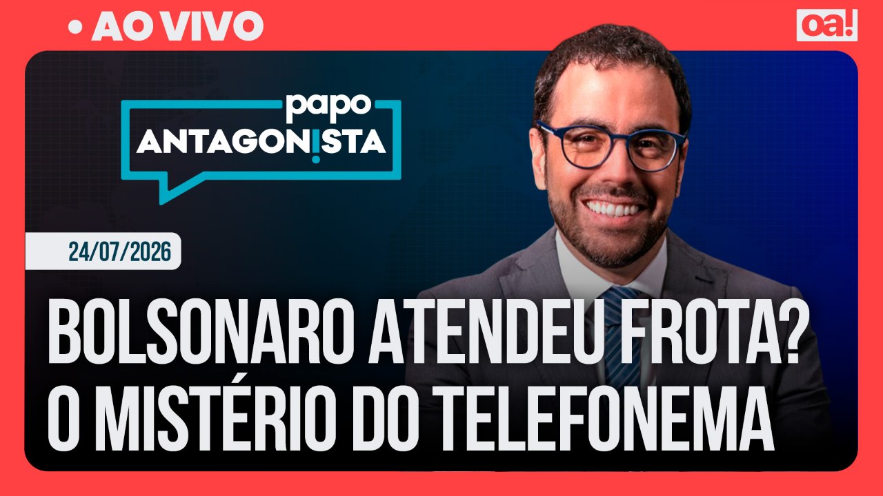 Bolsonaro atendeu Frota? O mistério do telefonema | Papo Antagonista - 24/07/2026