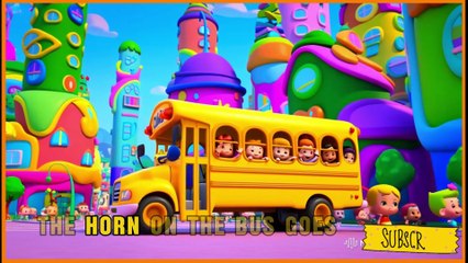 Wheels on the Bus | @CoComelon Nursery Rhymes & Kids Songs