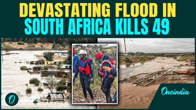 South Africa Floods: 49 Dead As Castastrophic Floods Hit Eastern Cap Province | Many Missing