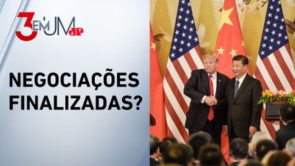 Vem aí? Trump diz que acordo com a China está fechado