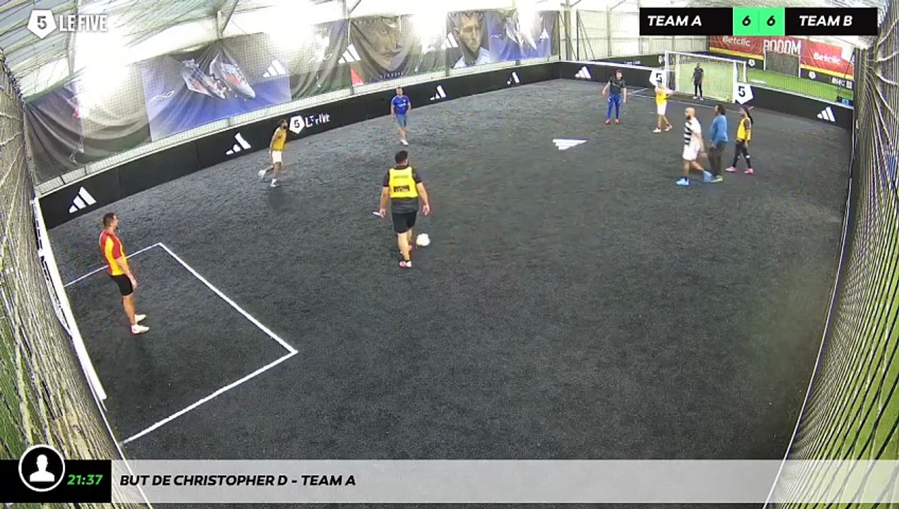 But de Christopher D - Team A