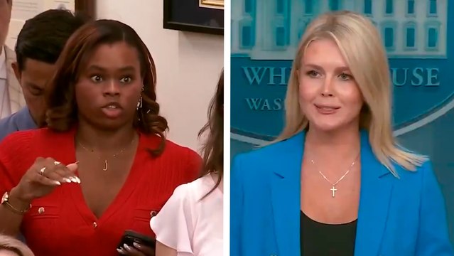 Casa Blanca: Secretaria de Prensa, Karoline Leavitt, respode a periodista: Por supuesto, El Presidente apoya las protestas pacíficas. Qué pregunta más est!&da