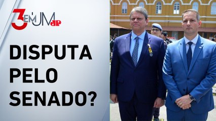 De olho nas eleições? Tarcísio antecipa saída de Derrite da Segurança de SP