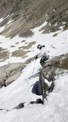 Veronica Paulsen Skis Beartooth Basin