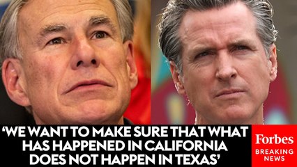 Greg Abbott Asked About National Guard Deployments As Anti-ICE Demonstrations Spread to Texas