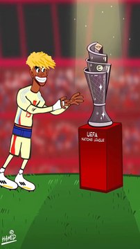 Portugal won the UEFA Nations League. 🔥👏🏻🏆🇵🇹پرتغال فاتح لیگ ملت های اروپا شد. 🔥👏🏻🏆🇵🇹#ronaldo#cristiano#yamal#portugal#nationsleague#nunomendes#hamidsahari