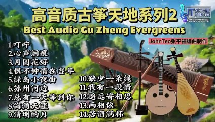 古箏天地Vol.2经典分享🎶Best Audio Gu Zheng Evergreens  8