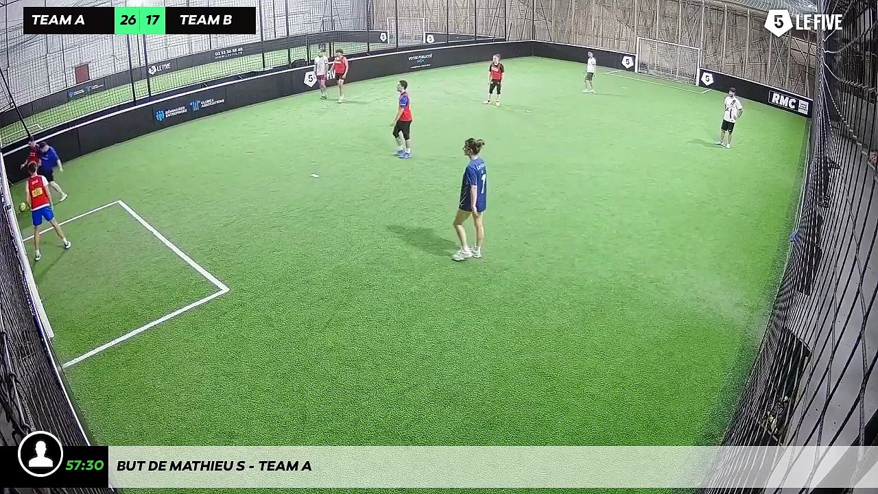 But de Mathieu S - Team A