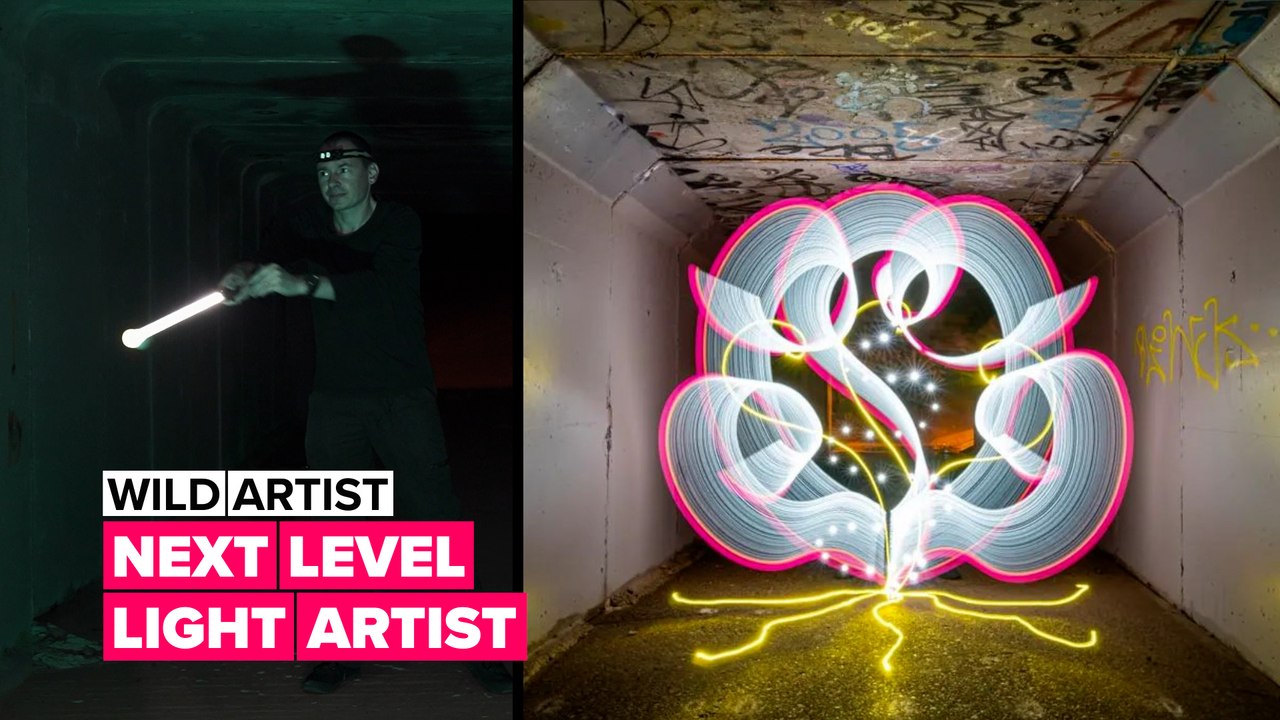 Making art from light with long exposure photography