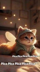 Kitten Tries to Say Pinocchio… Fails Hilariously 😹🎭 | Pinacio? Is That You, Cutie? 😹👃🐾”