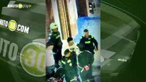 ¿Se daban la de duros? Caen en pleno centro de Medellín con pistolas en mano