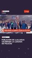 Llallagua celebraba la llegada de la Policía