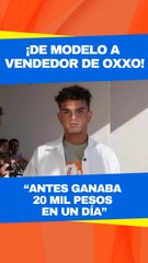 Daniel Ruenes, actor y modelo, dejó los foros y ahora trabaja como cajero en un OXXO