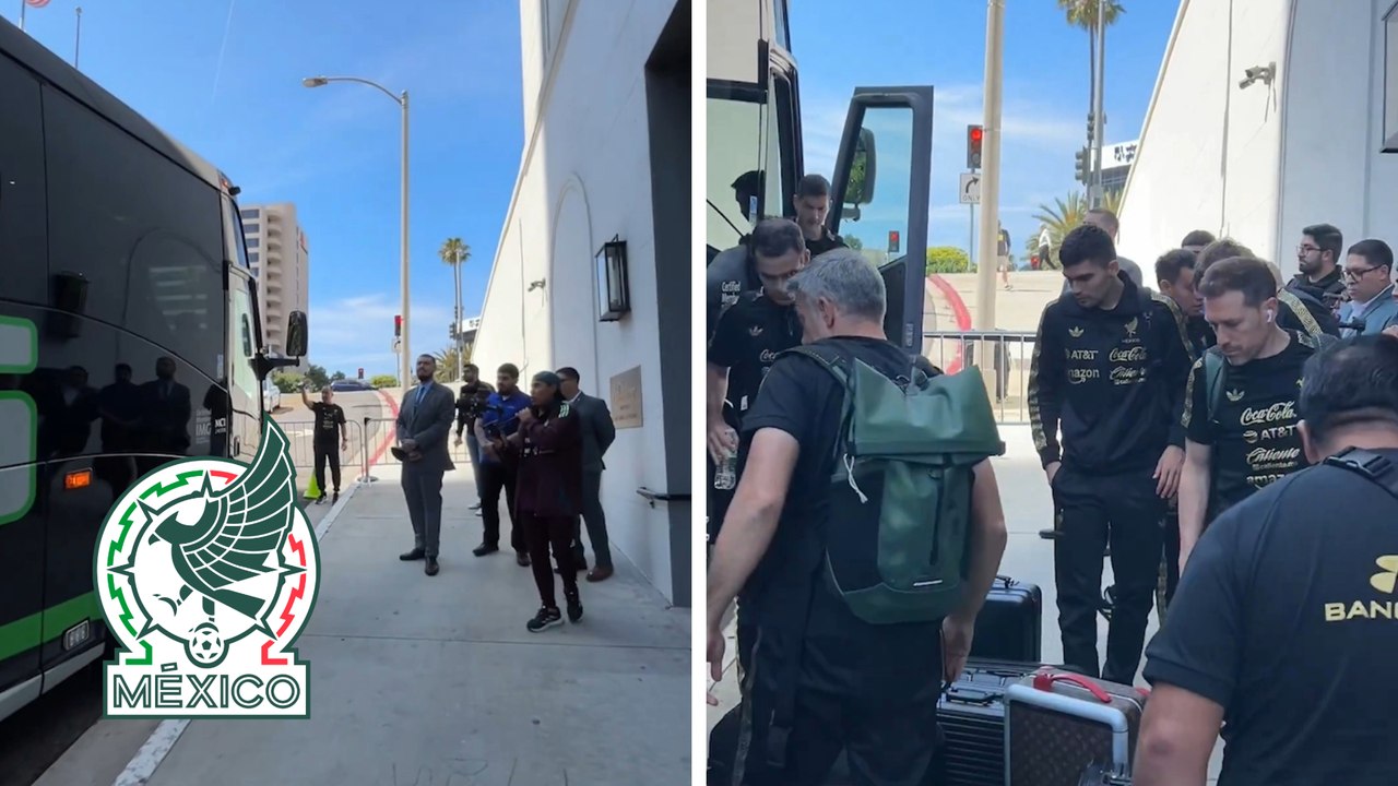 Selección Mexicana llega en silencio total a Los Ángeles en medio de las redadas de Donald Trump