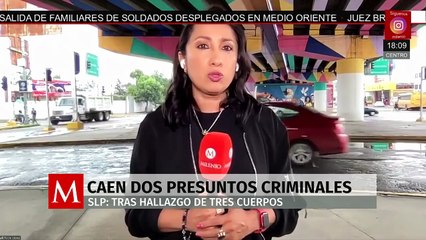 Caen dos presuntos responsables de triple ejecución en Villa de Ramos, San Luis Potosí