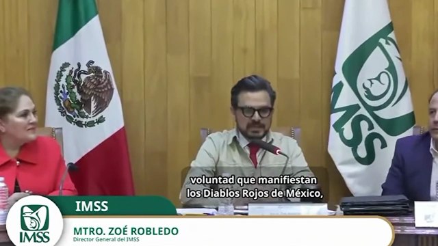 IMSS y Diablos Rojos unen esfuerzos para brindar seguridad social a deportistas profesionales