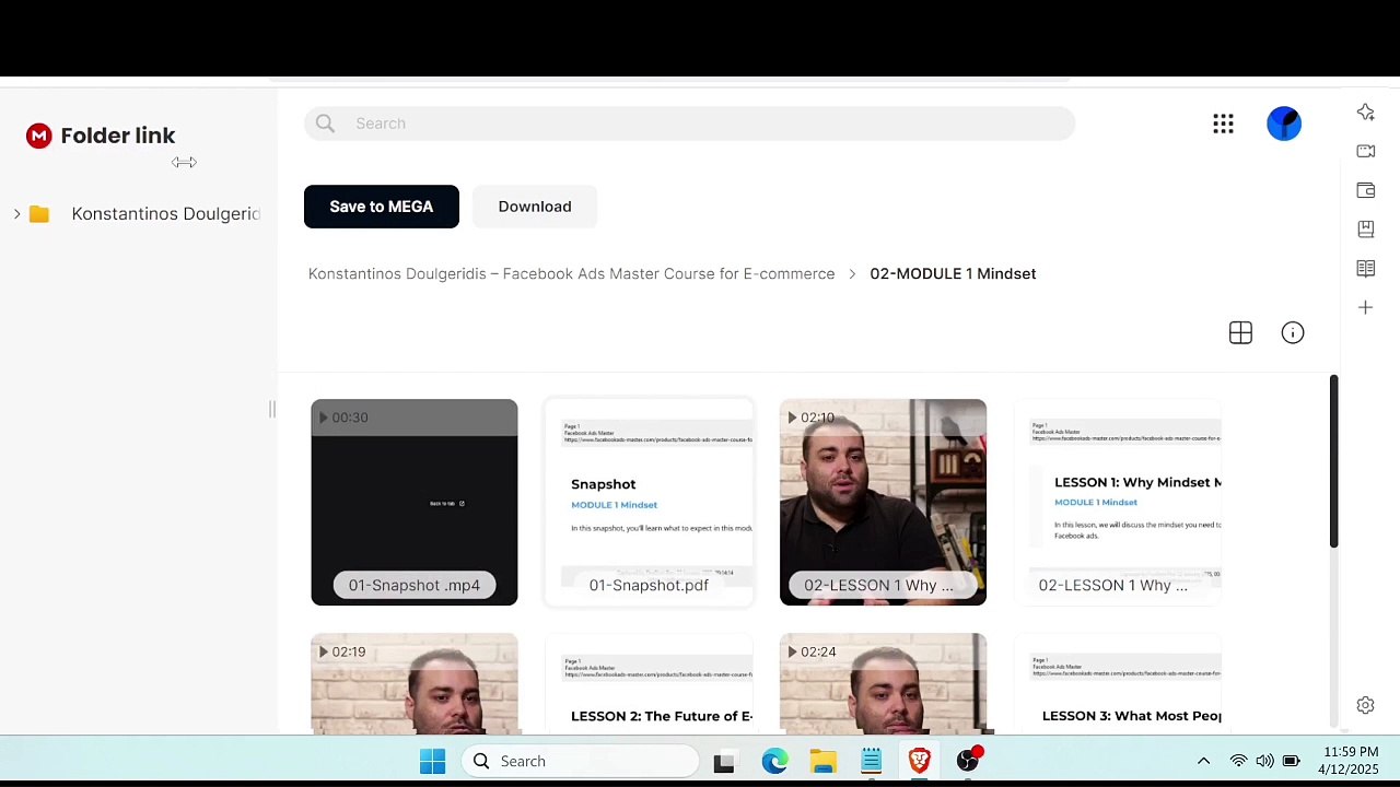 (Courseslibrary.com) Konstantinos Doulgeridis – Facebook Ads Master Course for E-commerce (3)