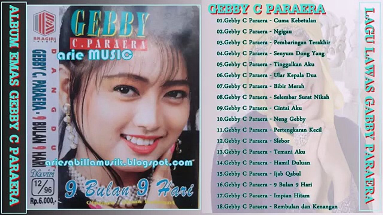 Gebby C. Parera  Full Album - Tembang Kenangan - Lagu Dangdut Lawas Terbaik 80an-90an Nostalgia