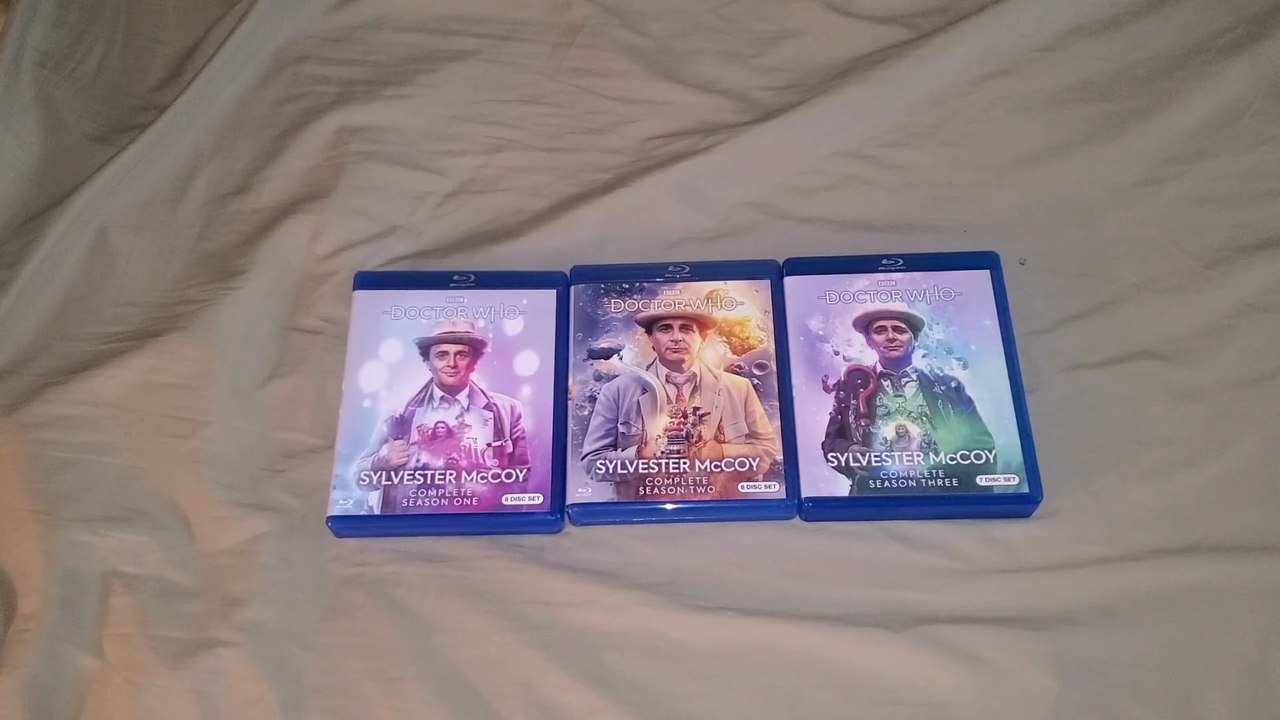 Doctor Who Classic: Sylvester McCoy Era Blu-Ray Unboxings
