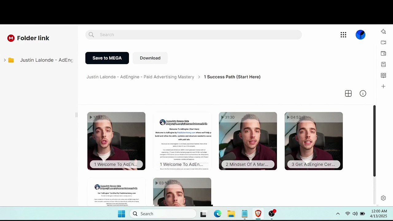 Justin Lalonde Course Paid Advertising Mastery (Available At Courseslibrary.com for 98% off)