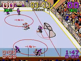 Mario Lemieux Hockey (SEGA GENESIS)