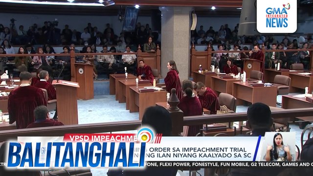 Temporary restraining order sa impeachment trial ni VP Duterte, hinihiling ng ilan niyang kaalyado sa SC | Balitanghali