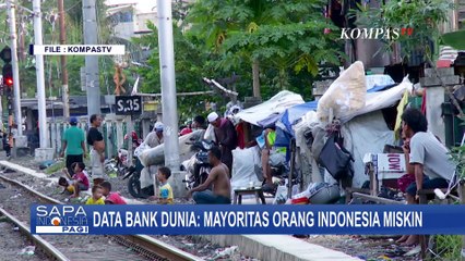 Istana Jelaskan Beda Data Jumlah Penduduk Miskin Versi BPS dan Bank Dunia