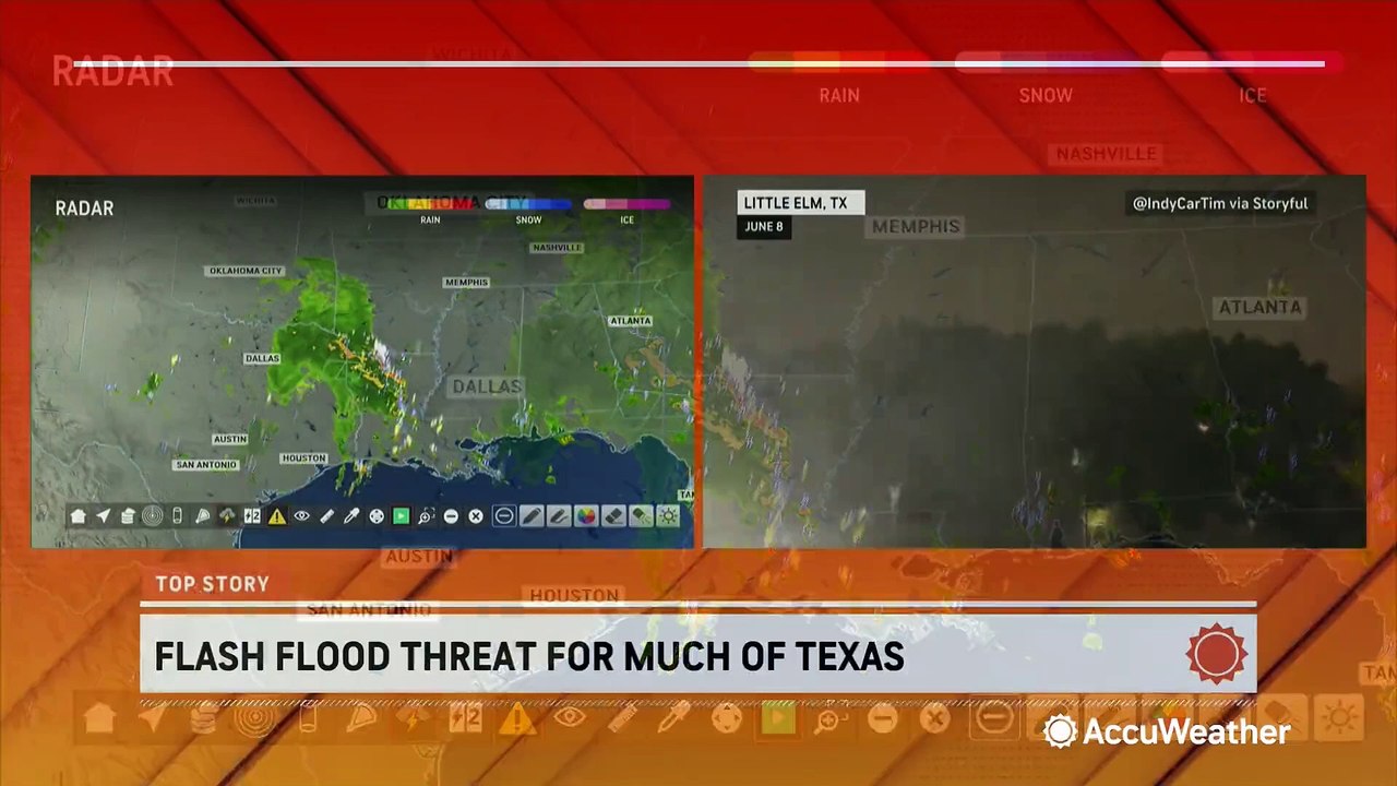 Storms return to Texas, north central US