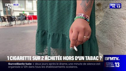 Une cigarette sur deux n'est pas achetée dans un bureau de tabac, selon une étude