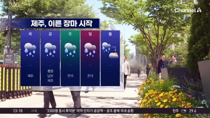 [날씨]서울 올들어 가장 더워…제주 장마 시작