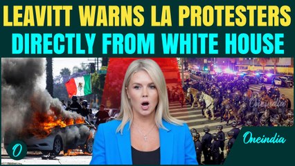 Karoline Leavitt SNAPS at Press Over Trump’s Crackdown on LA Protests — 'Mob Rule Will NOT Prevail!'