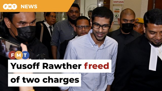 Yusoff Rawther freed of drug trafficking, fake pistols possession charges