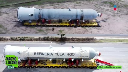 Dos reactores de Pemex están retenidos por habitantes de Jilotepec, Edomex