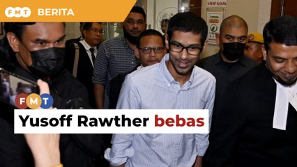 Yusoff Rawther dilepas, bebas tuduhan miliki dadah, pistol tiruan