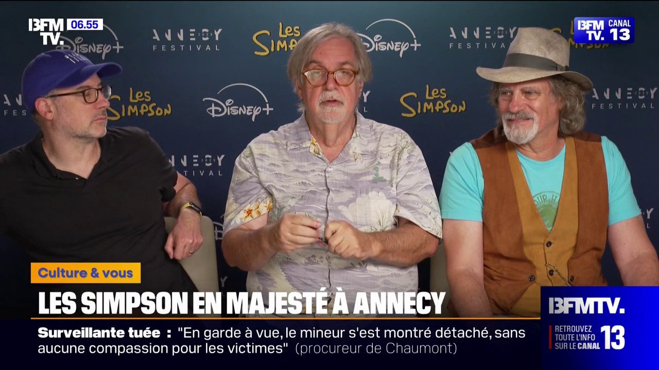Matt Groening et les Simpson honorés au Festival du film d'animation d'Annecy