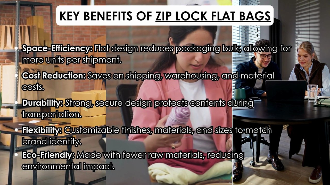 REVOLUTIONIZING PACKAGING LOGISTICS: THE ZIP LOCK FLAT ADVANTAGE