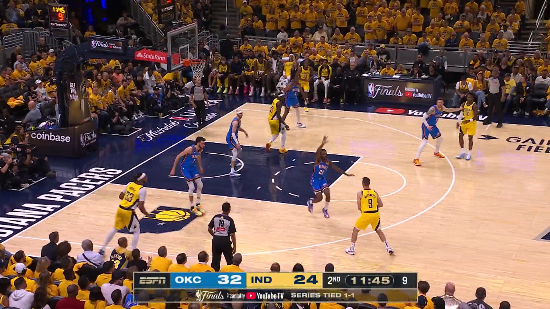 Game Recap: Pacers 116, Thunder 107